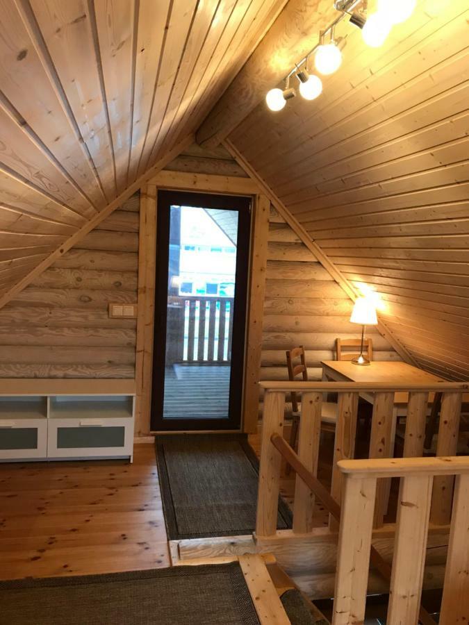 Wellness Huette Am Zwenkauer See Bei Leipzig Luaran gambar