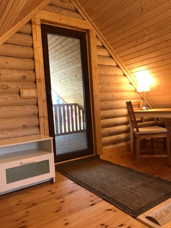 Wellness Huette Am Zwenkauer See Bei Leipzig Luaran gambar