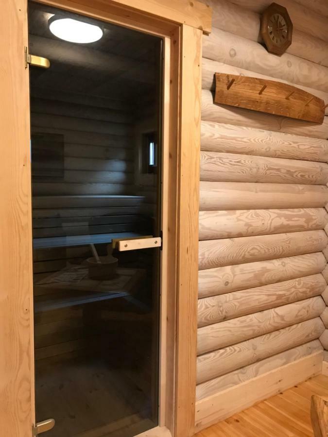 Wellness Huette Am Zwenkauer See Bei Leipzig Luaran gambar